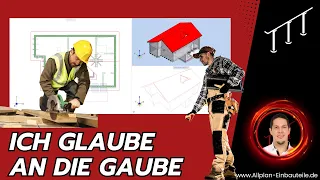 Satteldach und Gaube - Allplan