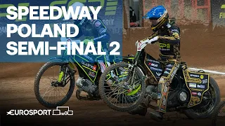 Anders Thomsen Wins Semi-Final 2 | 2022 FIM Speedway Gorzow | Eurosport