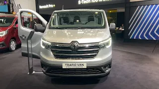 Renault Trafic Van E-Tech 100% electric  2024 Walkaround - Solutrance 2023 Lyon