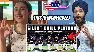 Indians React to Silent Drill Platoon Performs at Halftime on Thursday Night Football |