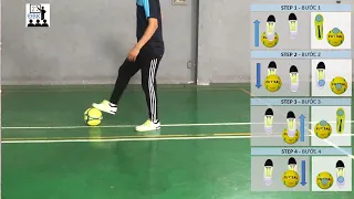 How to improve your close ball control LEVEL 2 | FUTSAL (cải thiện cảm giác bóng) LEVEL 2