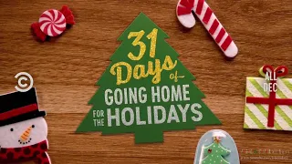 Comedy Central HD US Christmas Adverts 2021 #2 🎄 31 Days of Going Home for the Holidays