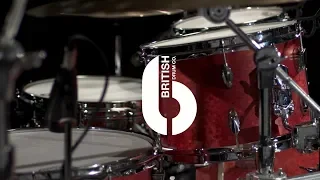 British Drum Co. Legend Series, Buckingham Scarlett with Jonathon Rodney, w/track | Gear4music demo