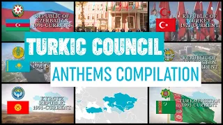 Turkic Council Countries Anthems Compilation
