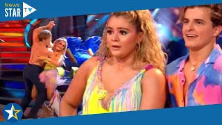 'Bit desperate' Strictly fans react as Nikita strips off during dance with Tilly Ramsay