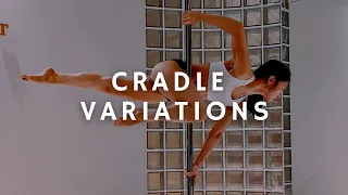 CRADLE SPIN variations - Pole Dance Combo