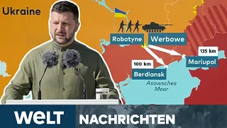 UKRAINE-KRIEG: DURCHBRUCH an der Südfront? Kiew meldet Befreiung von Dorf Robotyne I WELT Stream