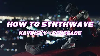 How to Synthwave | Kavinsky - Renegade [Ableton Live]