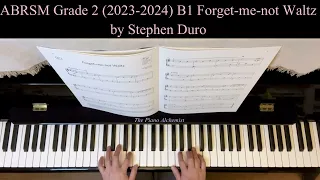 ABRSM Grade 2 B1 (2023-2024) Forget-me-not Waltz by Stephen Duro