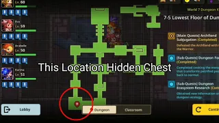 GUARDIAN TALES WORLD 7-5 HIDDEN CHEST and Tape Record #7