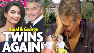 George Clooney brings you to the truth Amal Clooney had small baby bump again