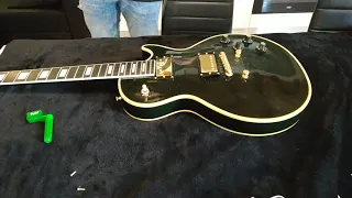 Disassembling 1992 Greco ECG 550 Les Paul Guitar