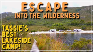 Tasmania's BEST OFF GRID FREE CAMP | Paradise In The Wilderness | Steam Railway and Mount Field NP