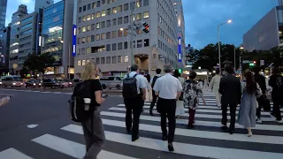 Tokyo Omotesando evening walk