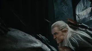 The Hobbit: The Desolation of Smaug | Legolas vs. the Orcs (10/12)