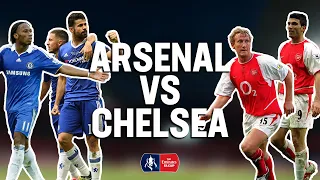 Arsenal vs Chelsea | Four FA Cup Classic Matches | From The Archive