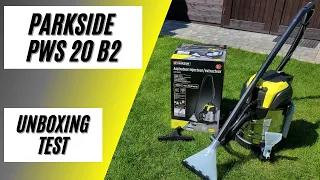 PARKSIDE PWS 20 B2 Waschsauger Unboxing, Test, Review, Karcher Puzzi Killer?