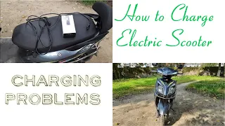 How to Charge Electric scooter/Scooty at home | Problems, Charging Time | Reviewer AVS