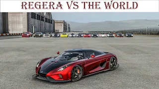 Forza 7 - Koenigsegg Regera vs The World - Is It Fastest Hybrid Hypercar Ever made?