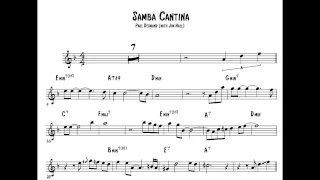 Samba Cantina - Paul Desmond (Easy Saxophone Solo Transcription)