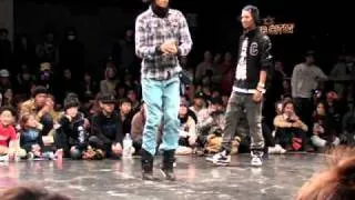 juste debout 2011 japan HIPHOP les twins