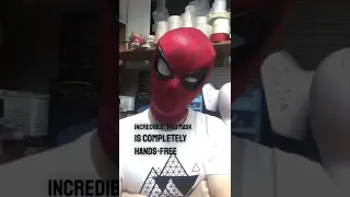 This guy makes his own Spider-Man masks 😱👏