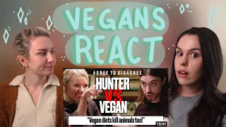 VEGANS REACT to Hunter Vs Vegan: Can You Kill Animals And Love Them? | Agree To Disagree | LADbible