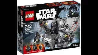 Обзор набора Превращение в Дарта Вейдера Lego Star Wars  lego (лего) 75183