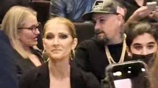 Celine Dion in public after almost 4 years￼