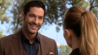 Lucifer S5E06 - Lucifer jealous of Chloe / Lucifer 5x06 - Люцифер ревнует к Хлое (Best Moment)