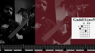 Melancholic Black Metal Melodies (Black Metal Guitar Lesson with Tabs *D Standard Tuning*)