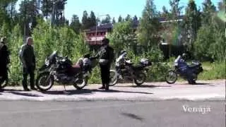 Exploring Viena Karelia by Motorbikes