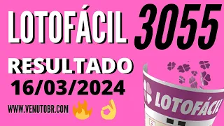 🍀 Resultado Lotofácil 3055