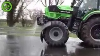 Tractor does brake