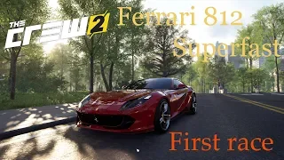 The Crew 2 Ferrari 812 Superfast  First race. 1440p