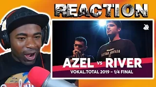 AZEL vs RIVER | Vokal Total Beatbox Battle 2019 | 1/4 Final | BEATBOX REACTION @Swissbeatbox