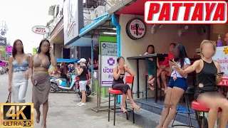 [4K] Pattaya Soi Chaiyapoon & Soi Lengkee Scenes,Soi 13/2 ,Soi Boomerang, Buakhao | August 2022