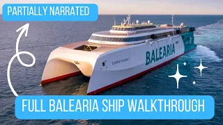 FULL Balearia Walkthrough | The 2 Hour FERRY to Bimini | Partially Narrated for MORE Info!!