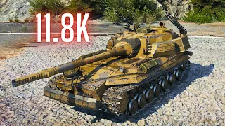 World of Tanks OBJEKT 268 V 4  - 11.8K Damage 10 Kills & SU-122V 10K