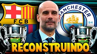 RECONSTRUINDO A CARREIRA DO PEP GUARDIOLA NO WORLD SOCCER CHAMPS