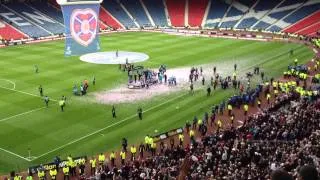 Scottish Cup Final 19/05/12 - Hibs 1 - 5 Hearts - Post-match