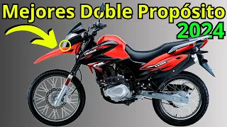 Las MEJORES MOTOS Doble Propósito de este 2024 ¡¡BUENAS Y BARATAS!!