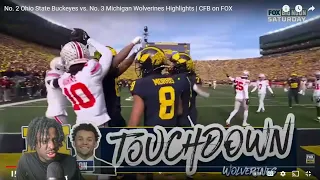 REACTING TO No. 2 Ohio State Buckeyes vs. No. 3 Michigan Wolverines Highlights!