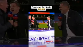 Ange Postecoglou HILARIOUS joke when Carragher asks about copying Pep #garyneville #shorts