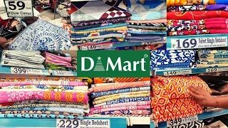 Dmart latest offers, Bedsheets, mats, curtains, floor mats,& fridge, pillow covers #dmart