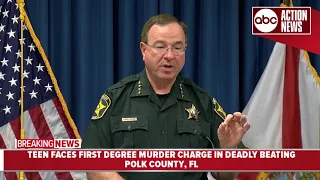 Teen faces first degree murder charge in deadly beating | Press Conference