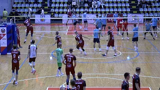 Volleyball. Attack hit. Russia. "Textilshchik" Ivanovo vs "Dagestan" Makhachkala
