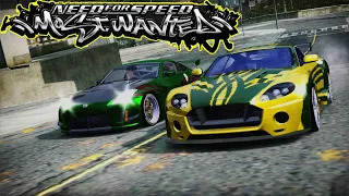 NFS MW |  NISSAN 350Z RACHEL VS RONNIE ASTON MARTIN DB9 | BLACKLIST