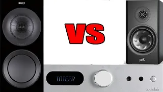 [Sound Battle] Polk Audio R200 vs KEF R3 / Audiolab 6000A / Integrated Amplifier/Bookshelf Speakers