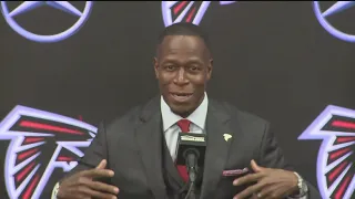 Atlanta Falcons introduce Raheem Morris as new head coach